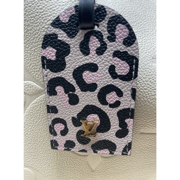 Louis Vuitton Neverfull Wild At Heart MM Ivory Leather NEW - Picture 10 of 14